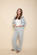 Straight Leg Joggers | Grey Marl