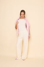 Pointelle Trousers | Buttercream